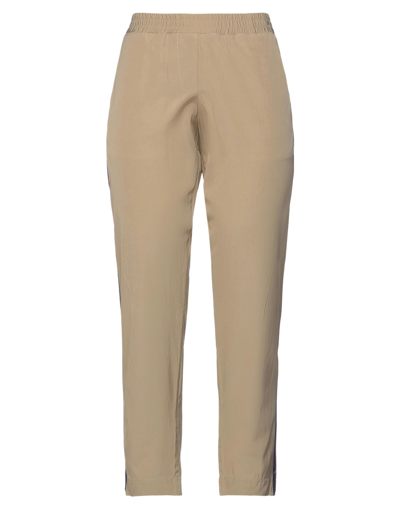 Nine:inthe:morning Nine In The Morning Woman Pants Camel Size 27 Viscose, Cotton In Beige