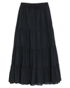 Vanessa Scott Long Skirts In Black