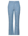 Red Valentino Pants In Blue