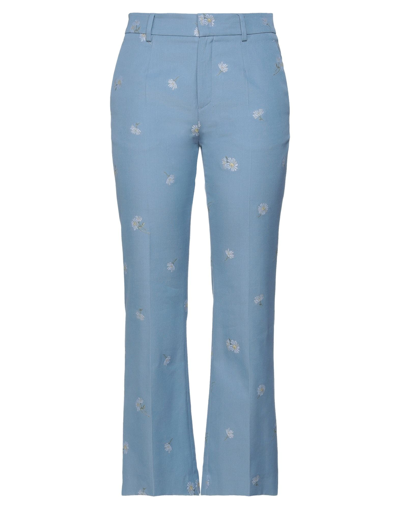 Red Valentino Pants In Blue