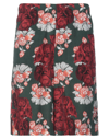 Undercover Rose-print Bermuda Shorts In Dark Green