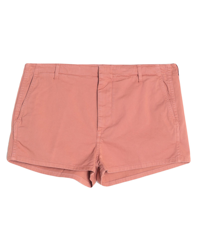 Dondup Woman Shorts & Bermuda Shorts Antique Rose Size 30 Cotton, Elastane In Pink
