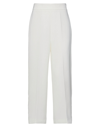 Clips Pants In White