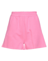 Soallure Woman Shorts & Bermuda Shorts Pink Size S Cotton