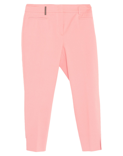 Peserico Pants In Pink