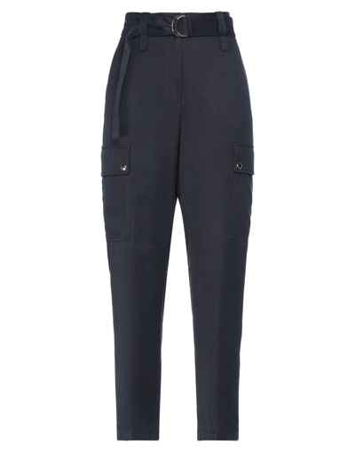 Peserico Pants In Dark Blue