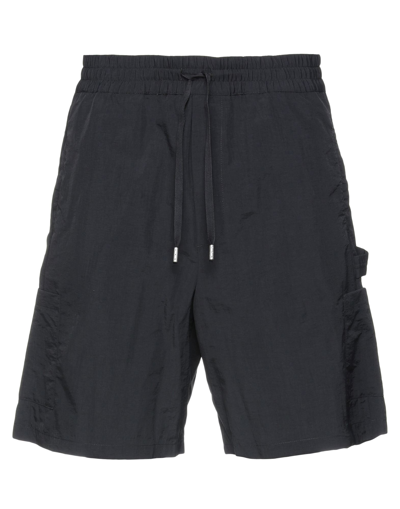 Heron Preston Man Shorts & Bermuda Shorts Black Size S Polyamide