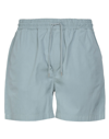 Colorful Standard Organic Twill Shorts - Steel Blue - Atterley In Pastel Blue