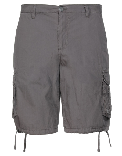 Scout Man Shorts & Bermuda Shorts Lead Size Xl Cotton In Grey