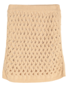 Jijil Mini Skirts In Beige