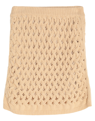 Jijil Mini Skirts In Beige