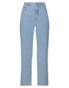 WOOD WOOD WOOD WOOD WOMAN JEANS BLUE SIZE 30 COTTON,13647161MH 1