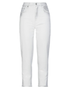 7 FOR ALL MANKIND 7 FOR ALL MANKIND WOMAN JEANS WHITE SIZE 25 COTTON, ELASTOMULTIESTER, ELASTANE,13647935GF 2