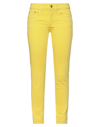 Dondup Cropped Pants In Yellow
