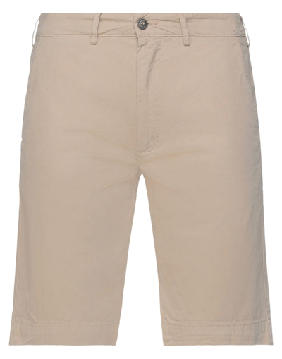 40weft Man Shorts & Bermuda Shorts Dove Grey Size 34 Cotton