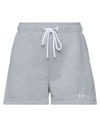 Berna Woman Shorts & Bermuda Shorts Grey Size Xs Cotton, Polyester