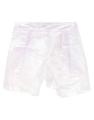 Vivetta Woman Shorts & Bermuda Shorts White Size 4 Polyester