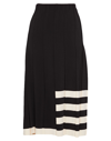 Calvin Klein Collection Midi Skirts In Black