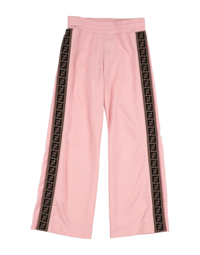 Fendi Kids' Pants In Pink