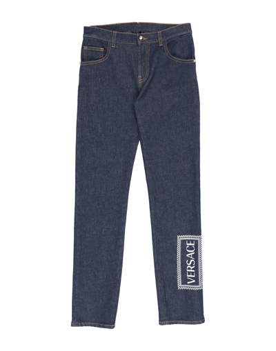 Versace Young Babies' Jeans In Blue