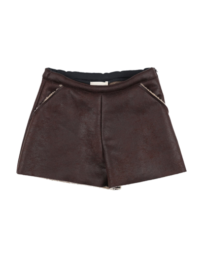 Douuod Kids' Shorts & Bermuda Shorts In Brown