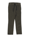 Paolo Pecora Kids' Pants In Military Green