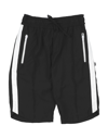 PAOLO PECORA PAOLO PECORA TODDLER BOY SHORTS & BERMUDA SHORTS BLACK SIZE 6 POLYESTER, VISCOSE, ELASTIC FIBRES,13600045QD 6