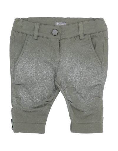Microbe By Miss Grant Kids' Pants In Military Green