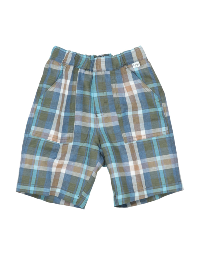 Il Gufo Babies'  Toddler Girl Shorts & Bermuda Shorts Blue Size 6 Linen, Cotton