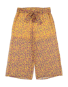 Vicolo Kids' Pants In Yellow