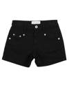 Alberta Ferretti Kids'  Toddler Girl Shorts & Bermuda Shorts Black Size 6 Cotton, Elastane