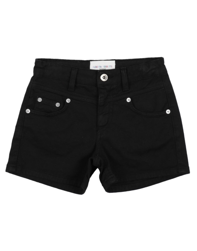 Alberta Ferretti Kids'  Toddler Girl Shorts & Bermuda Shorts Black Size 4 Cotton, Elastane