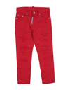 Dsquared2 Kids' Jeans In Red