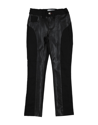 Philipp Plein Kids' Jeans In Black