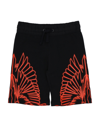 Marcelo Burlon County Of Milan Shorts & Bermuda Shorts In Black