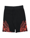 Marcelo Burlon County Of Milan Shorts & Bermuda Shorts In Black