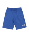 Ea7 Kids' Shorts & Bermuda Shorts In Blue