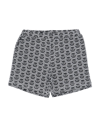 Philipp Plein Kids'  Newborn Girl Shorts & Bermuda Shorts Black Size 3 Cotton, Elastane
