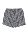 Philipp Plein Babies'  Newborn Girl Shorts & Bermuda Shorts Black Size 3 Cotton, Elastane