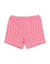 Philipp Plein Kids'  Newborn Girl Shorts & Bermuda Shorts Red Size 3 Cotton, Elastane