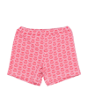 Philipp Plein Newborn Girl Shorts & Bermuda Shorts Red Size 3 Cotton, Elastane In Red