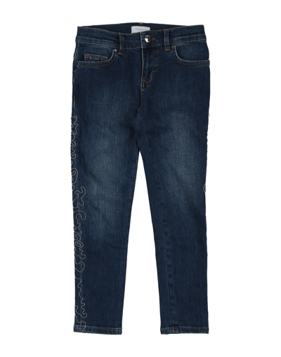 Pinko Up Kids' Jeans In Blue