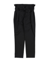 Vicolo Toddler Girl Pants Black Size 6 Polyester, Viscose, Wool, Elastane In Black