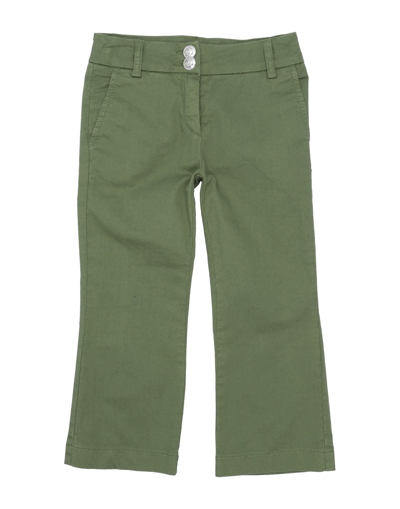 Dondup Kids' Pants In Military Green