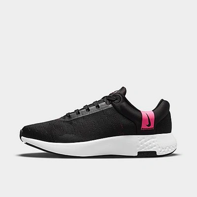 Nike Renew Serenity Run Women's Road Running Shoes In Black/hyper Pink/dark Smoke Grey/black