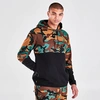 TIMBERLAND TIMBERLAND MEN'S ALL-OVER CAMO PRINT PULLOVER HOODIE,5737212