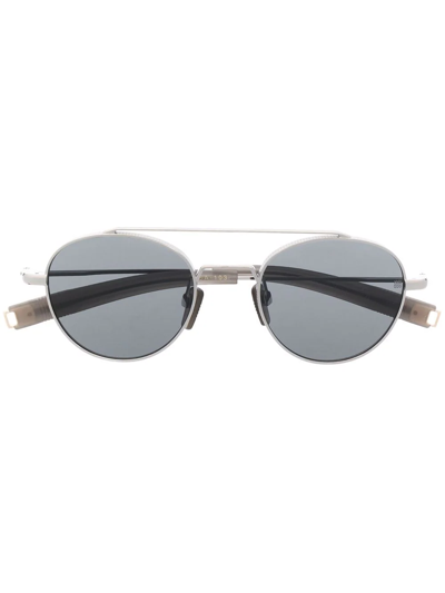 Dita Eyewear Round-frame Sunglasses In Silber