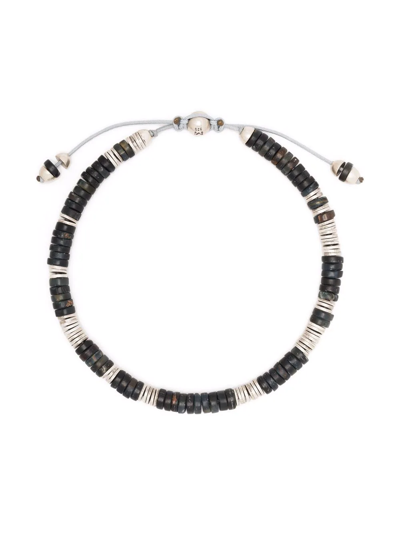 Mcohen Mixed Beaded Bracelet In Schwarz