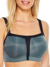 Le Mystere High Impact Underwire Sports Bra In Deep Forest