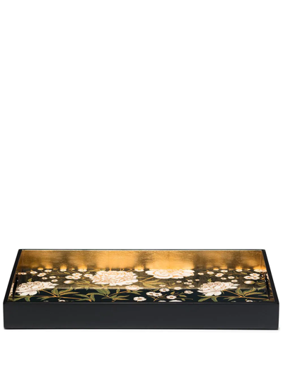 Les Ottomans Les Ott Laquard 40x25cm Tray In 金色